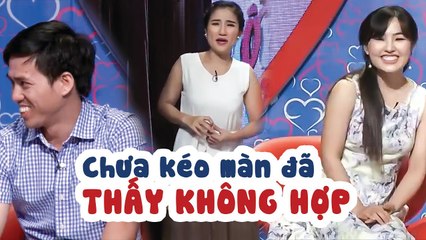 CHOÁNG VÁNG tốc độ HẸN HÒ NHANH NHƯ CHỚP của cặp đôi U30, chưa kéo màn THẤY KHÔNG HỢP và CÁI KẾT