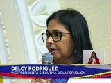 Vcpdta. Delcy Rodríguez: En todas las áreas productivas del país en 2022 hubo crecimiento