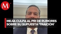 Ricardo Mejía culpa al PRI de los rumores sobre su salida de Morena