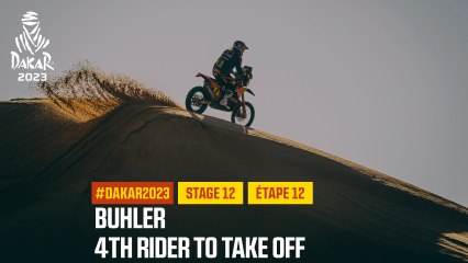 Buhler was the 4th rider to take off - Étape 12 / Stage 12 - #Dakar2023