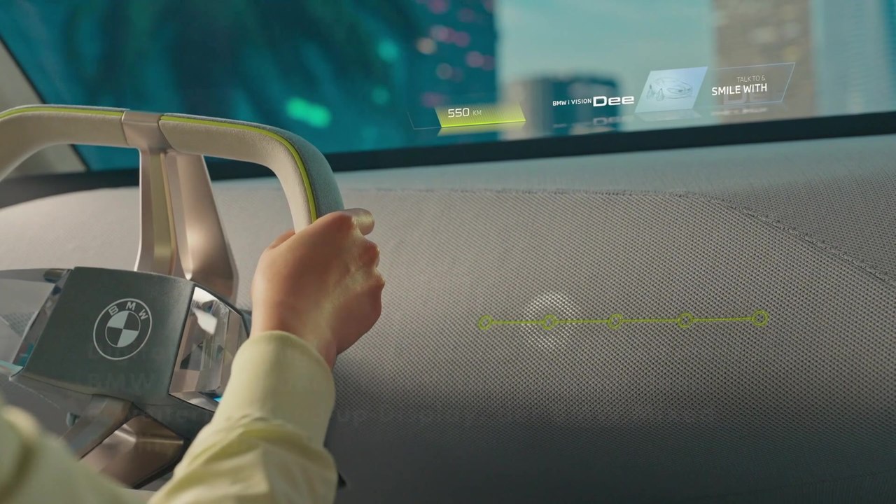 Der BMW i Vision Dee - Der BMW Mixed Reality Slider