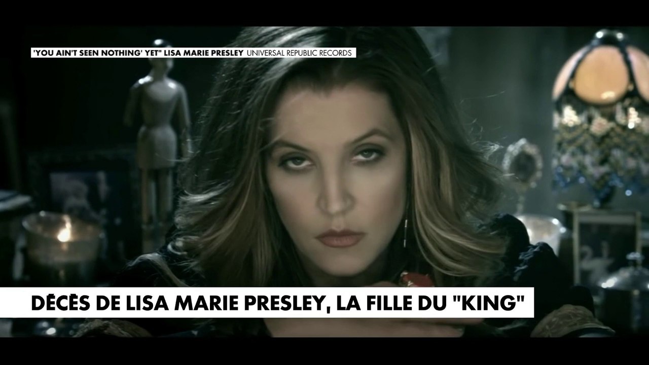 Décès de Lisa Marie Presley, la fille du «King»