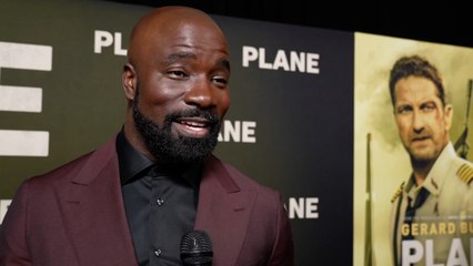 Exclusive: Mike Colter Talks 'Plane' at NY Premiere ✈️