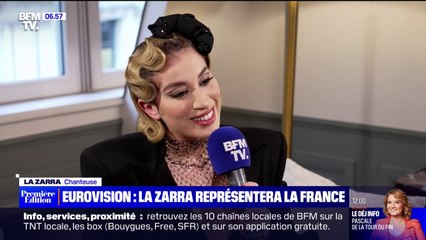 "Je suis une amoureuse de la chanson française d'antan": La Zarra représentera la France à l'Eurovision
