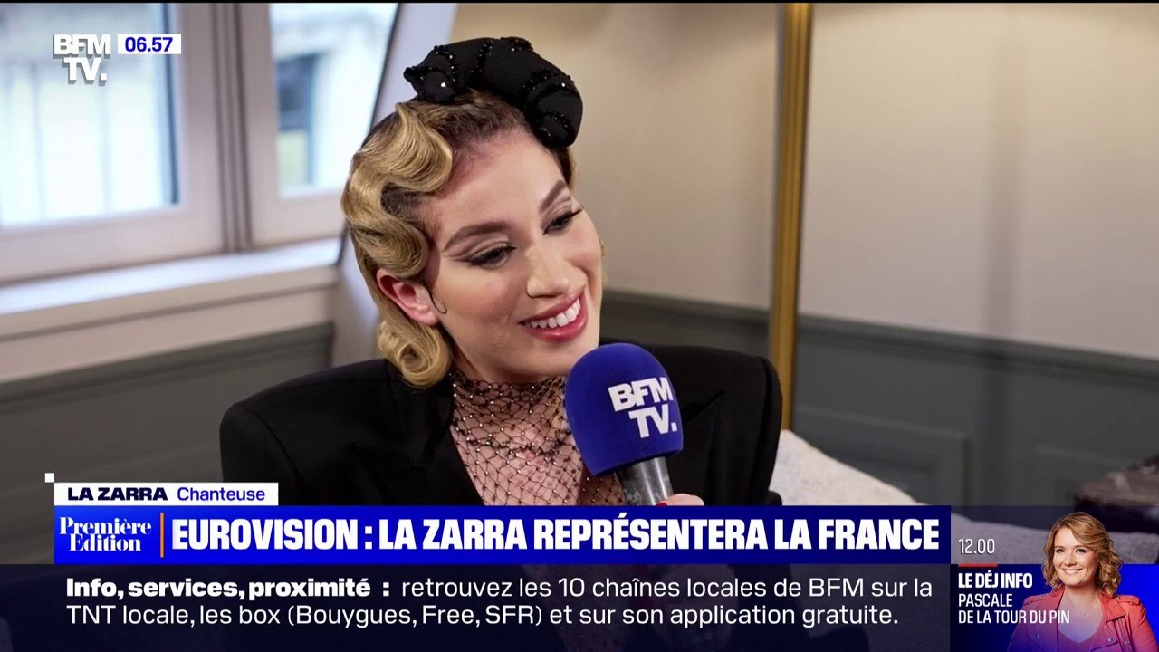 "Je suis une amoureuse de la chanson française d'antan": La Zarra représentera la France à l'Eurovision