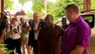 Anthony Albanese receives traditional welcome in Wewak