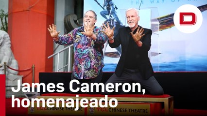 El homenaje de California a James Cameron en el Teatro Chino TCL de Los Ángeles