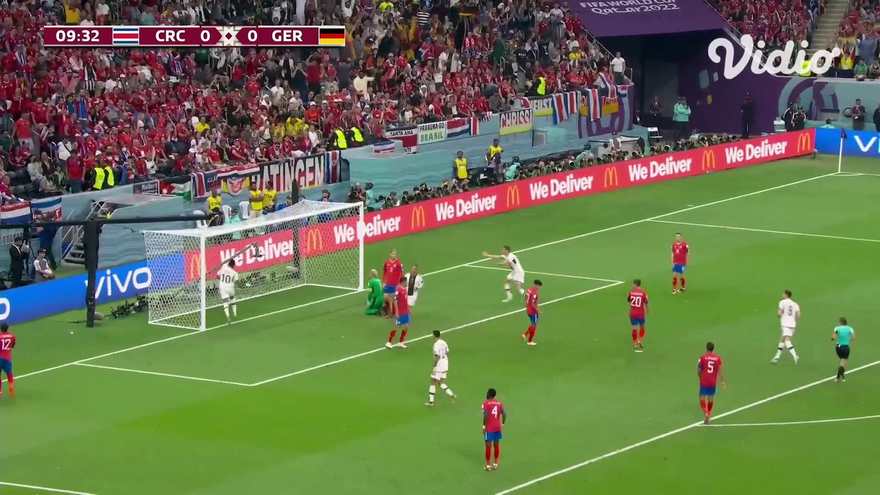 Costa Rica vs Germany - Highlights world cup Qatar 2022