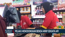 Perampok Gasak 39 Juta UangMinimarket SambilTodongkan Senjata Api