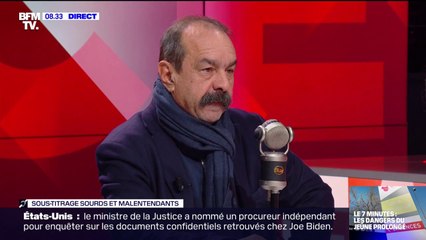 Philippe Martinez sur la réforme des retraites: "J'ai rarement ressenti autant de mécontentement"