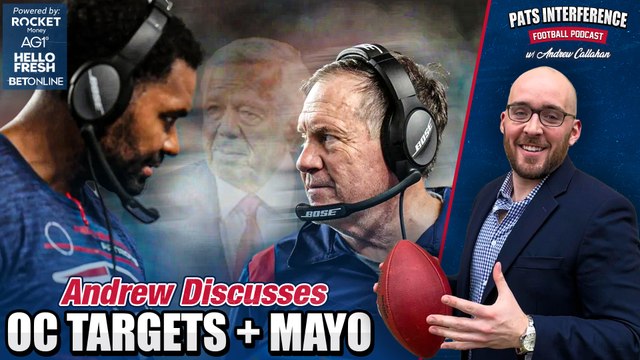 7 Patriots offensive coordinator candidates to watch and Jerod Mayo latest | Pats Interference