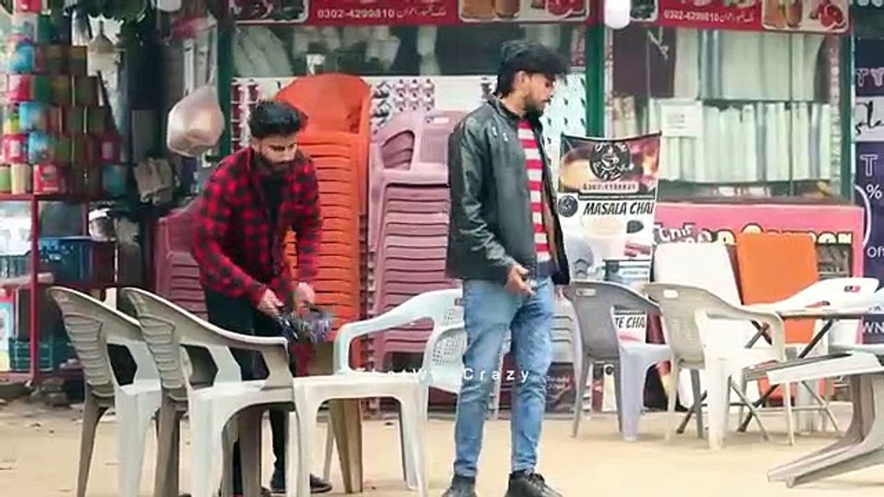 Chair Pulling Prank