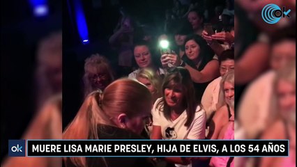 Muere Lisa Marie Presley, hija de Elvis, a los 54 años