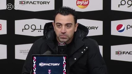 Supercoupe - Xavi : "J'aurais dû faire entrer Ansu Fati plus tôt !"