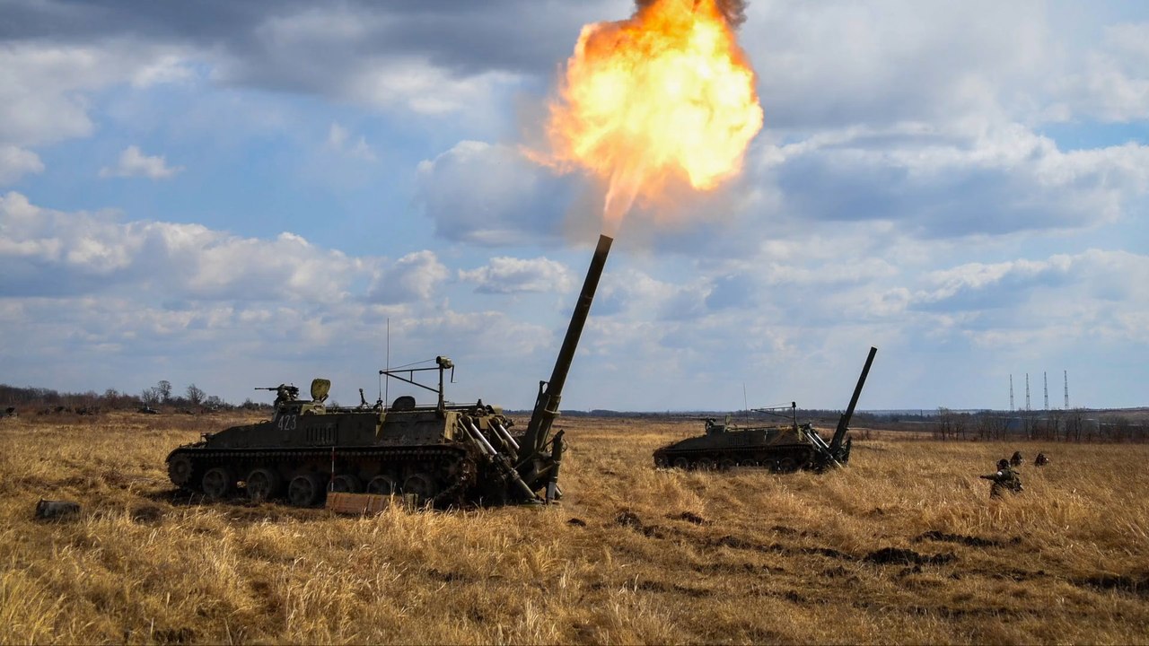 "vorschlaghammer": putin lässt weltgrößten granatwerfer an front bringen