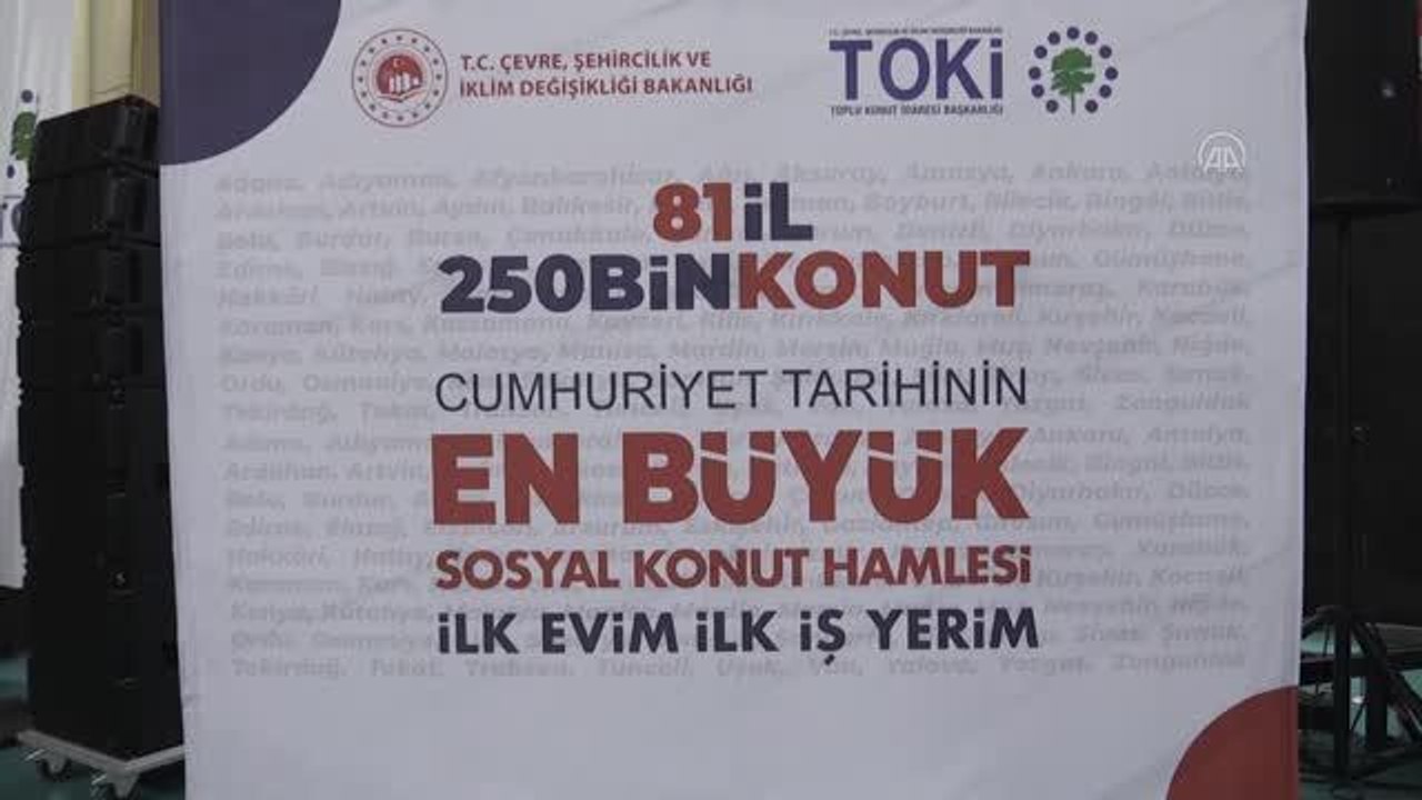 ESKİŞEHİR -  İlk Evim İlk İş Yerim projesi kura çekimleri başladı