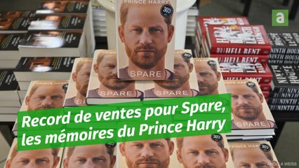 Les mémoires du prince Harry se vendent à 1,4 million d'exemplaires en 24 heures