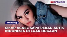 Sering Dicibir Lupa Negara Sendiri, Sikap Agnez Mo Sapa Rekan Artis Indonesia di Luar Dugaan