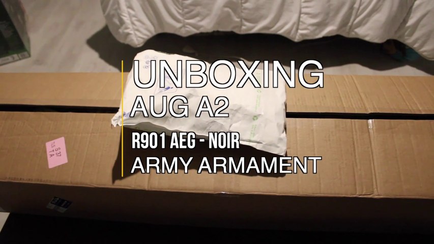 [FR] Unboxing Steyr Aug A2 R901 AEG Army Armament