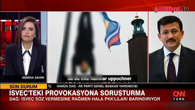 İsveç'te PKK provokasyonuyla ilgili AK Partili Dağ'dan açıklama