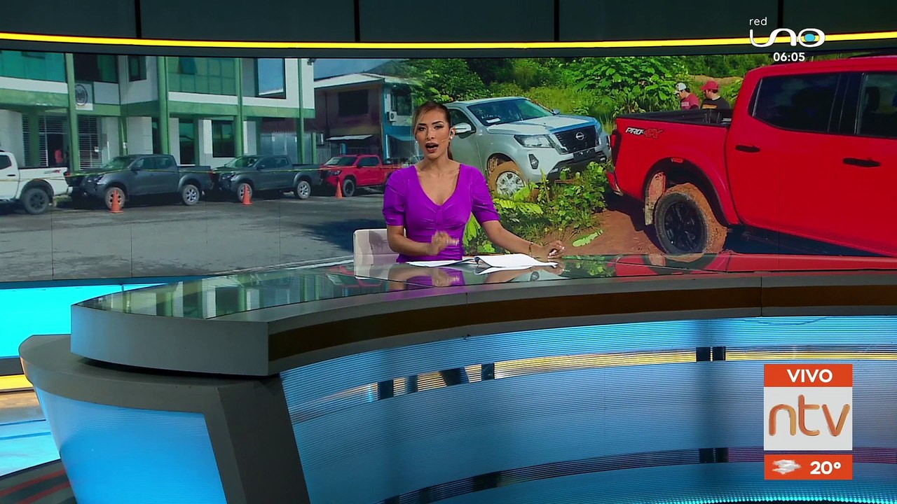 ¡De película! Ocho camionetas cero kilómetros fueron robadas de un camión tráiler por una banda delincuencial