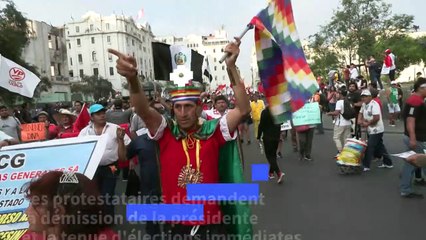 Pérou: Lima à son tour gagnée par les manifestations pour demander la démission de Boluarte