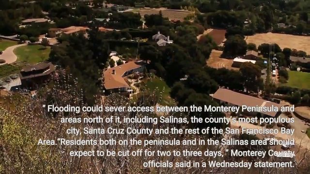 New storms set to hit a rain-battered California with Monterey Peninsula