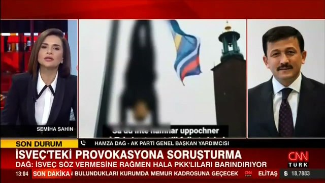 İsveç'teki PKK provokasyonuyla ilgili AK Partili Dağ'dan açıklama