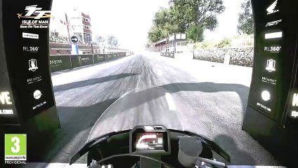TT Isle of Man - Ride on the Edge 3   Gameplay Reveal - Section 1 of the Snaefell Mountain Course