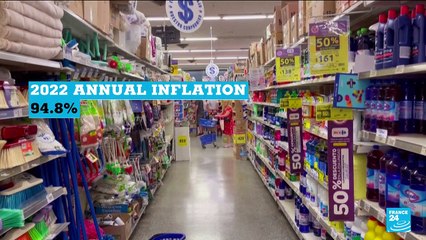 Argentina ended 2022 with 94.8% inflation, highest in 32 years