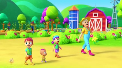 Old Farmer Joe Had A Farm | Joe's Farm Song For Kids | Nursery Rhymes and Baby Songs - Video Kids