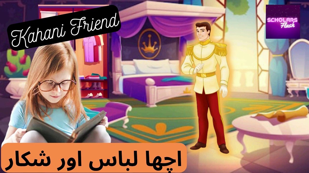Cartoons Story_Good Dress And Prey_ Stories in Urdu_ Urdu Fairy Tales_ Cartoon stories#scholarsflash