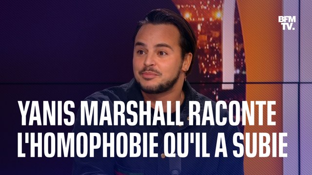 On m'a appelé 'Yanis la pute' toute mon enfance : Yanis Marshall raconte l'homophobie dont il a été victime