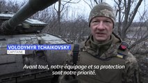 Pour des soldats ukrainiens, se battre malgré des chars vétustes