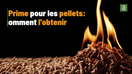 Une prime pour les pellets
