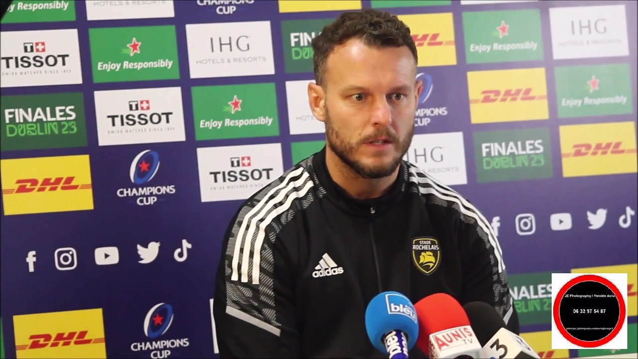 Rugby : Point Presse du Stade Rochelais au Stade Marcel DEFLANDRE à La Rochelle, Mercredi 11/01/2023