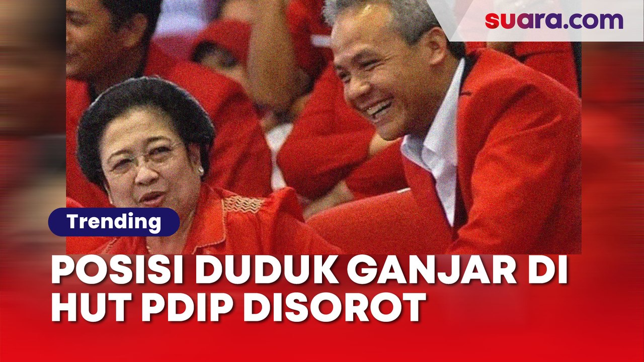 Posisi Duduk Ganjar di HUT PDIP Jadi Sorotan, Sekjen Hasto: Itu Biasa, Tak Ada Istimewa...
