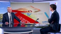 Le ministre de l’Economie Bruno Le Maire annonce sur France 2 que le taux du Livret A passera à 3% au 1er février, contre 2% jusqu'à présent - Regardez