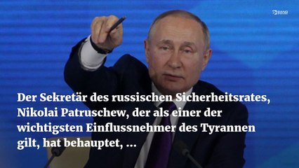 Putin-Verbündeter: "militärische Konfrontation" mit den USA und Großbritannien