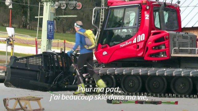 Dans les Alpes allemandes, les amateurs de ski confrontés au manque de neige