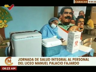 Caracas | Ipasme realiza jornada de salud integral para el personal del Liceo Manuel Palacio Fajardo