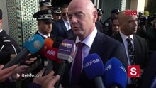 Tirage du Mondialio_ Infantino s'exprime après son arrivée au Maroc