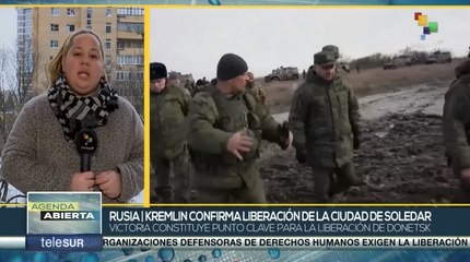 Rusia libera ciudad de Soledar