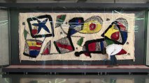 CaixaForum albergará hasta mayo el tapiz de Joan Miró dedicado a 'la Caixa'