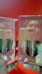 unboxing  P.TWO.P liquid matte lipstick
