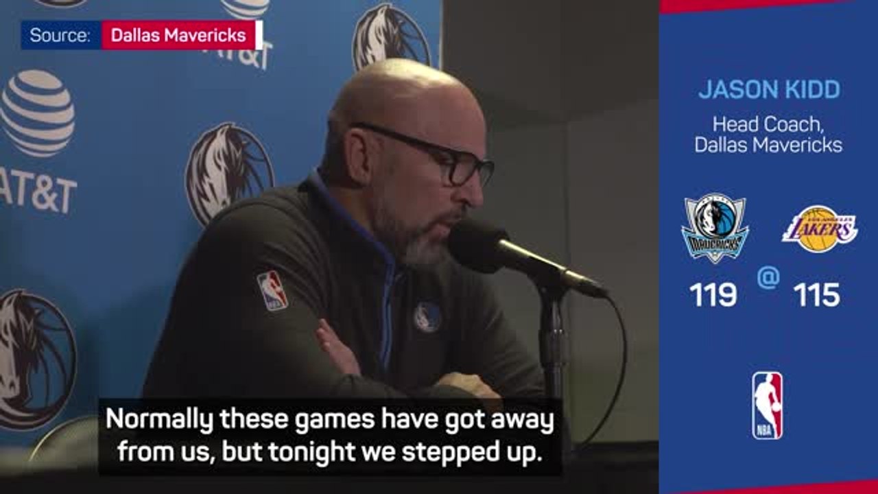 'He was Luka' - Mavericks and Lakers marvel at Dončić heroics