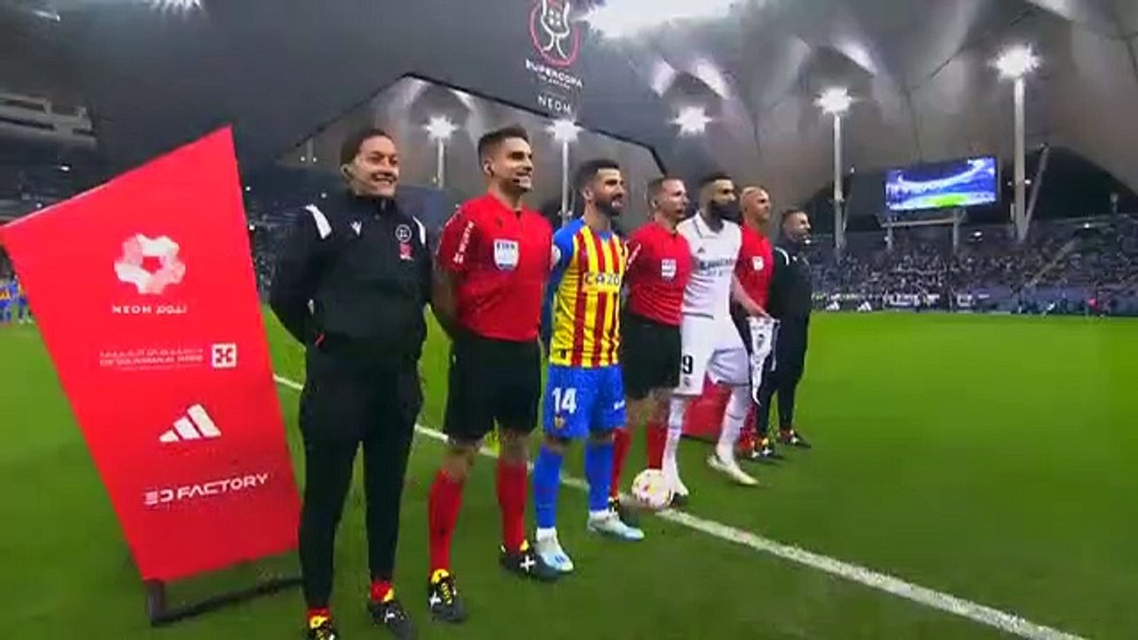 Real Madrid 1-1 Valencia Spain Super Cup Half Final Match Highlights & Goals