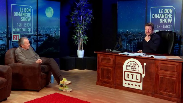 Michel Leeb invité de Bruno Guillon dans Le Bon Dimanche Show