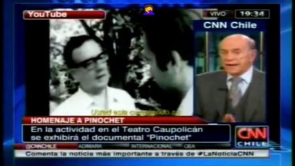 Sobre el documental homenaje a Pinochet - Juan González (2012)