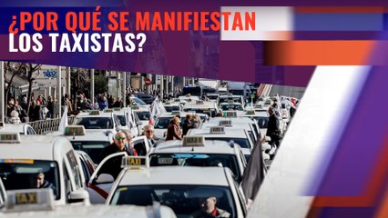 ¿Por qué se manifiestan los taxistas? El taxista Julio Sanz nos responde